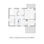 Floorplan letterhead - Traudalsgrend 13 Drawing 62 - 1. Etasje - 2D Floor Plan